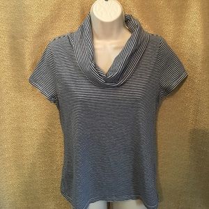Ann Taylor mock neck Tshirt