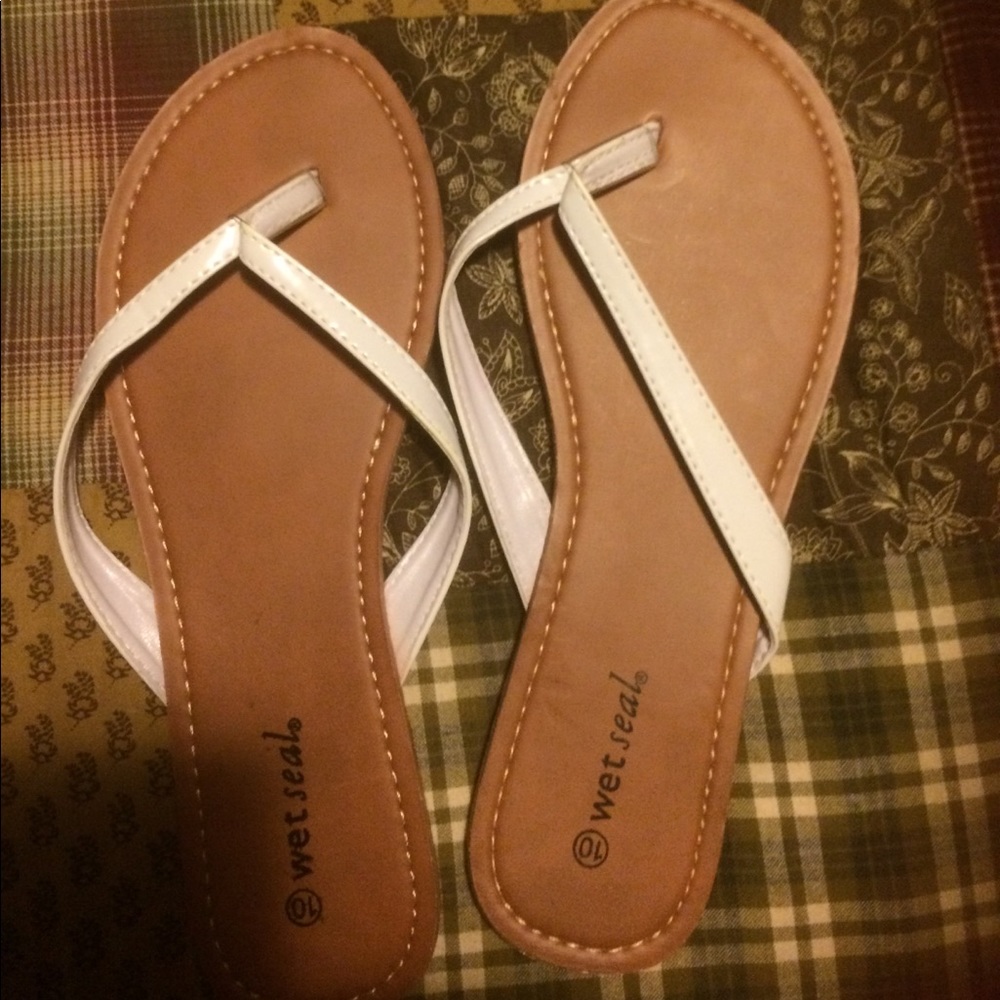 Wet Seal flip flops
