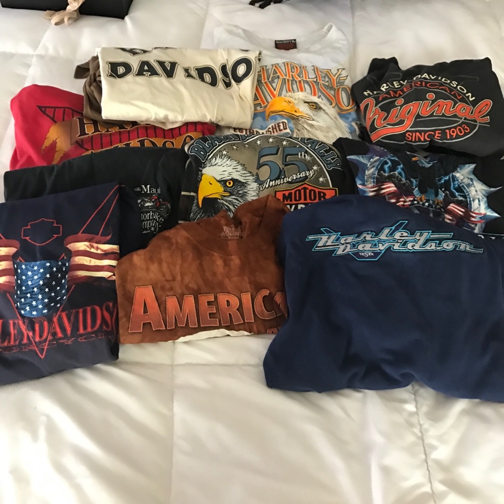 Harley tshirts