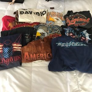 Harley tshirts