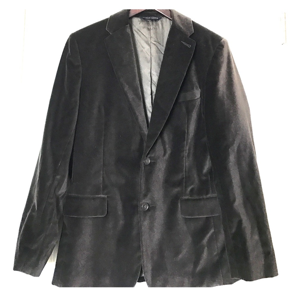 Men's Banana Republic brown velvet like blazer 38S