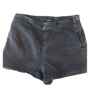 Forever21 high-waisted stretchy shorts