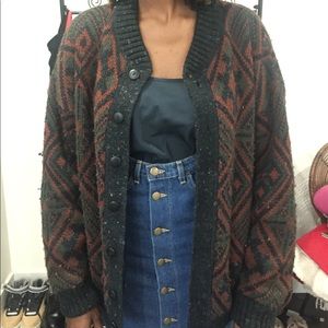 Vintage Cardigan Sweater