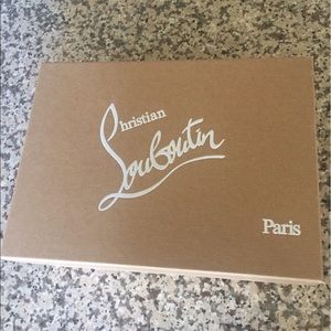 Christian louboutin shoe box
