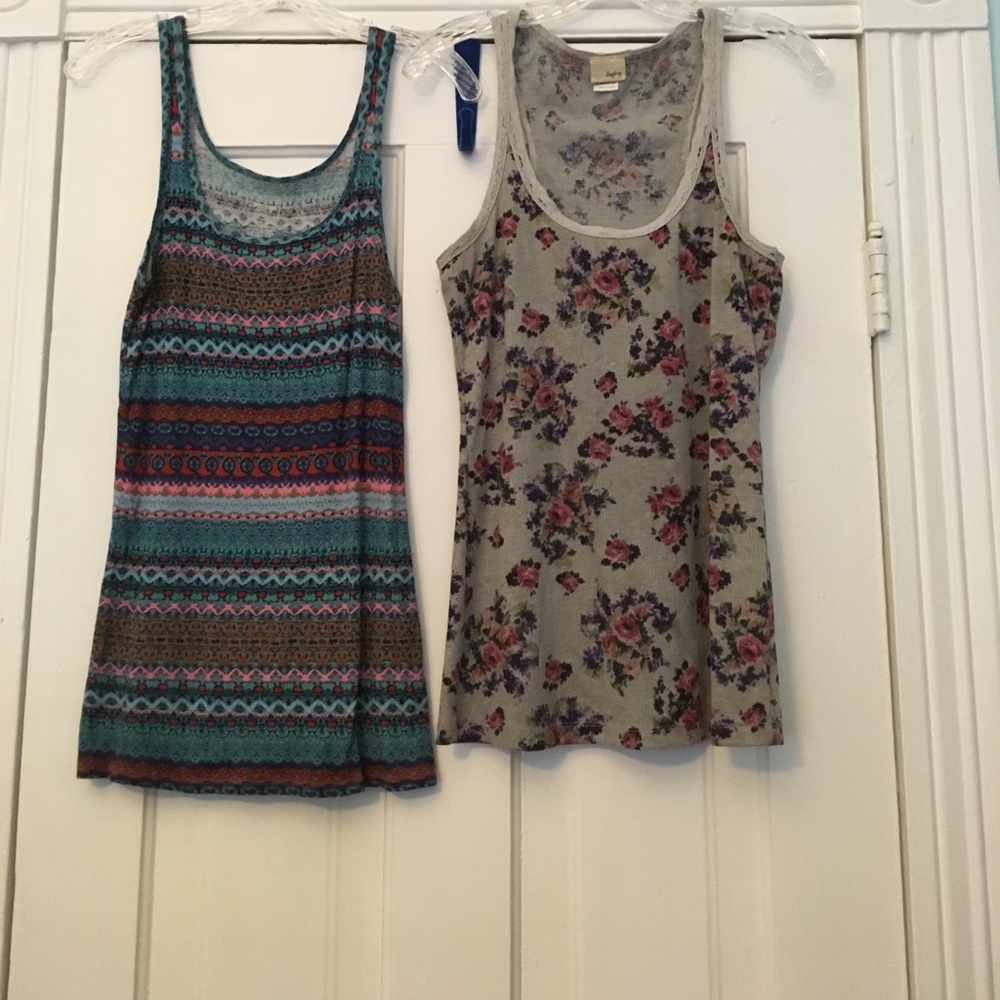 Patterned layering tanks size L