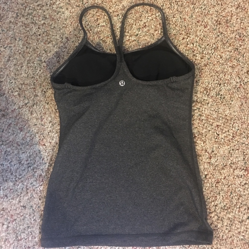 Lululemon spaghetti strap tank with padding