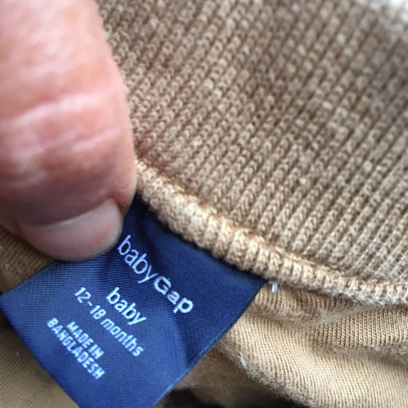 Baby GAP lined pants w/embroidery, 12-18 months - Picture 4 of 4