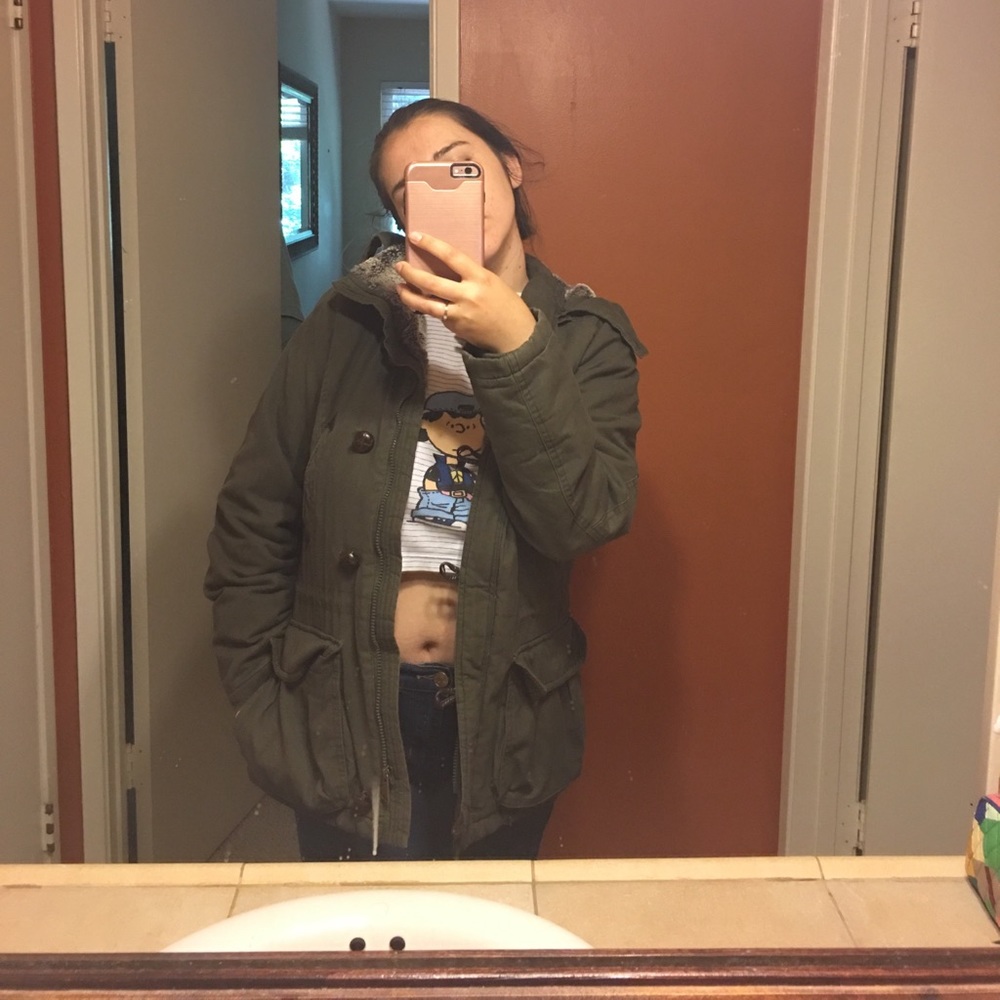 Steve Madden Fuzzy Coat