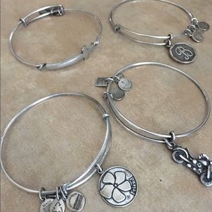4 Alex & Ani Bracelets