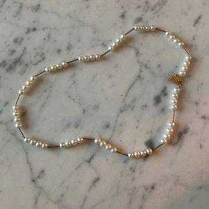 Freshwater pearl necklace