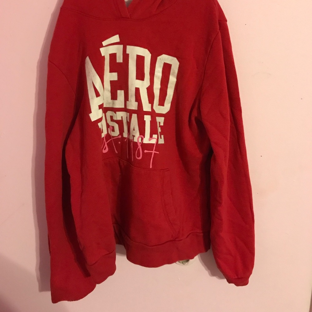 Red Aeropostale hoodie