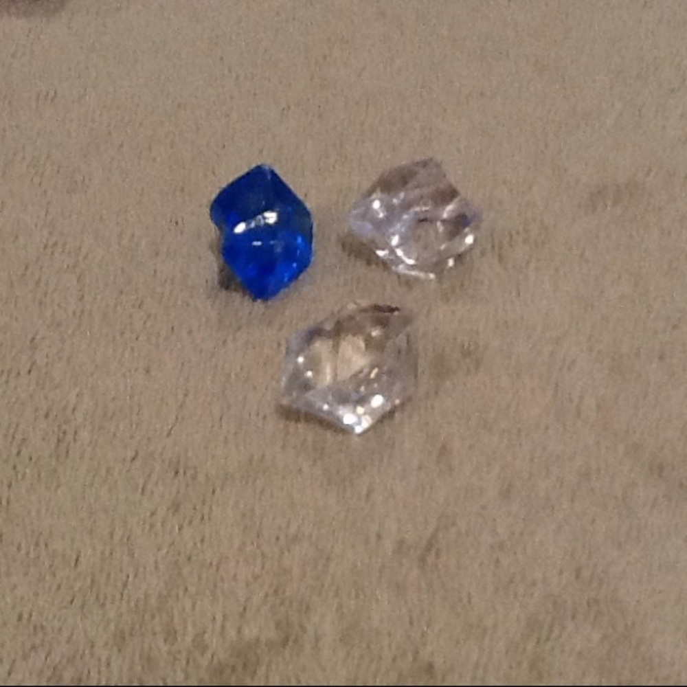 The plastic gems
