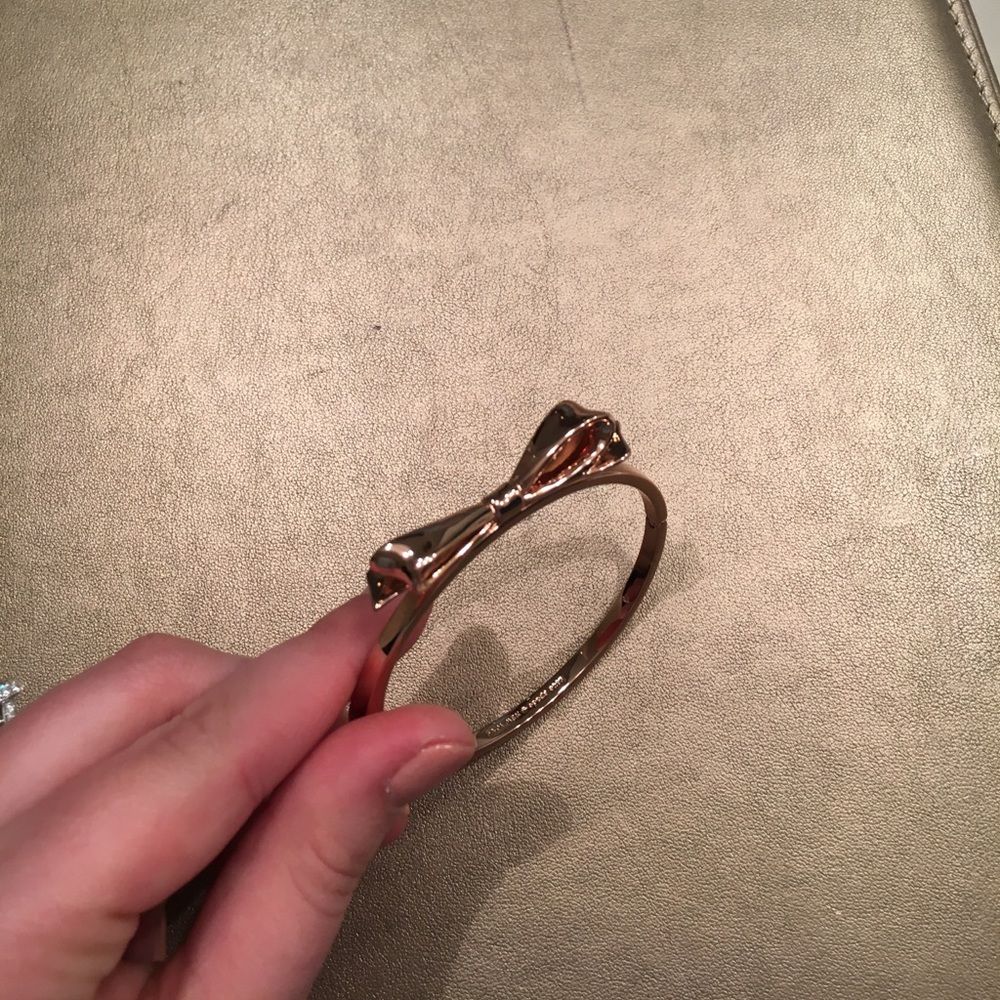 Rose gold Kate spade bangle