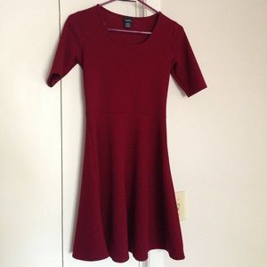Rue 21 dress, maroon
