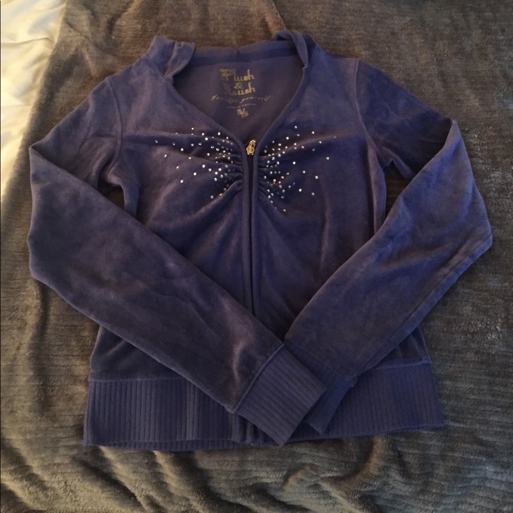 Victoria's Secret Velour Zip-Up