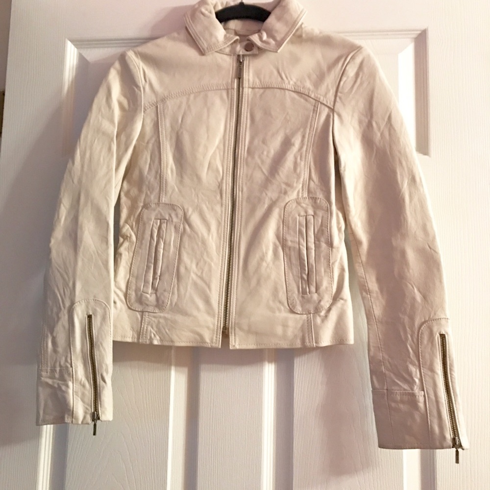 Guess Jeans genuine leather jacket