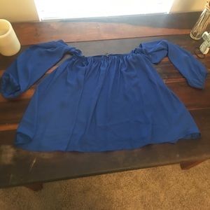 Blue blouse