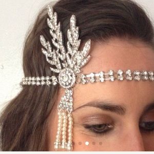 1920's Gatsby Headband in Gold!