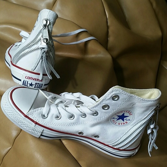 Converse Shoes - Converse Triple Zip Hi tops