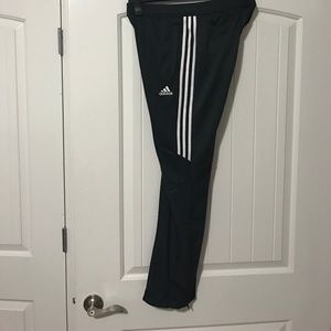 Grey adidas pants size Large