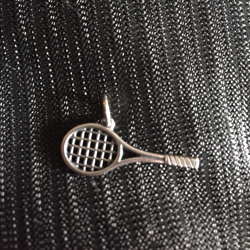 James Avery Tennis Racket Charm