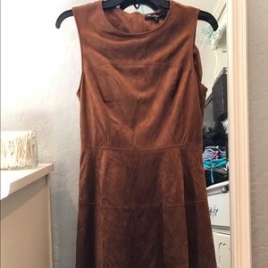 🆕One clothing faux suede dress