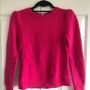 Ted Baker Hot Pink Cashmere & Silk Sweater