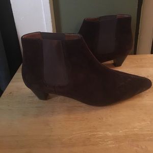 Chocolate Brown booties