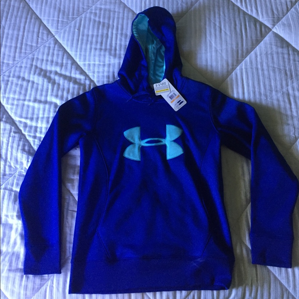 Blue sweatshirt