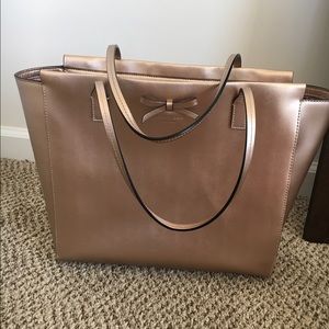 Rose Gold Kate Spade tote