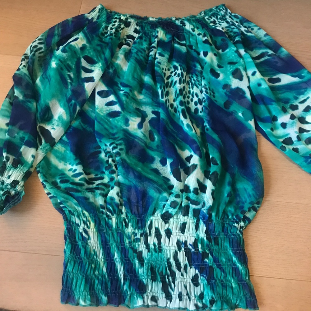 Off the shoulder top - shear