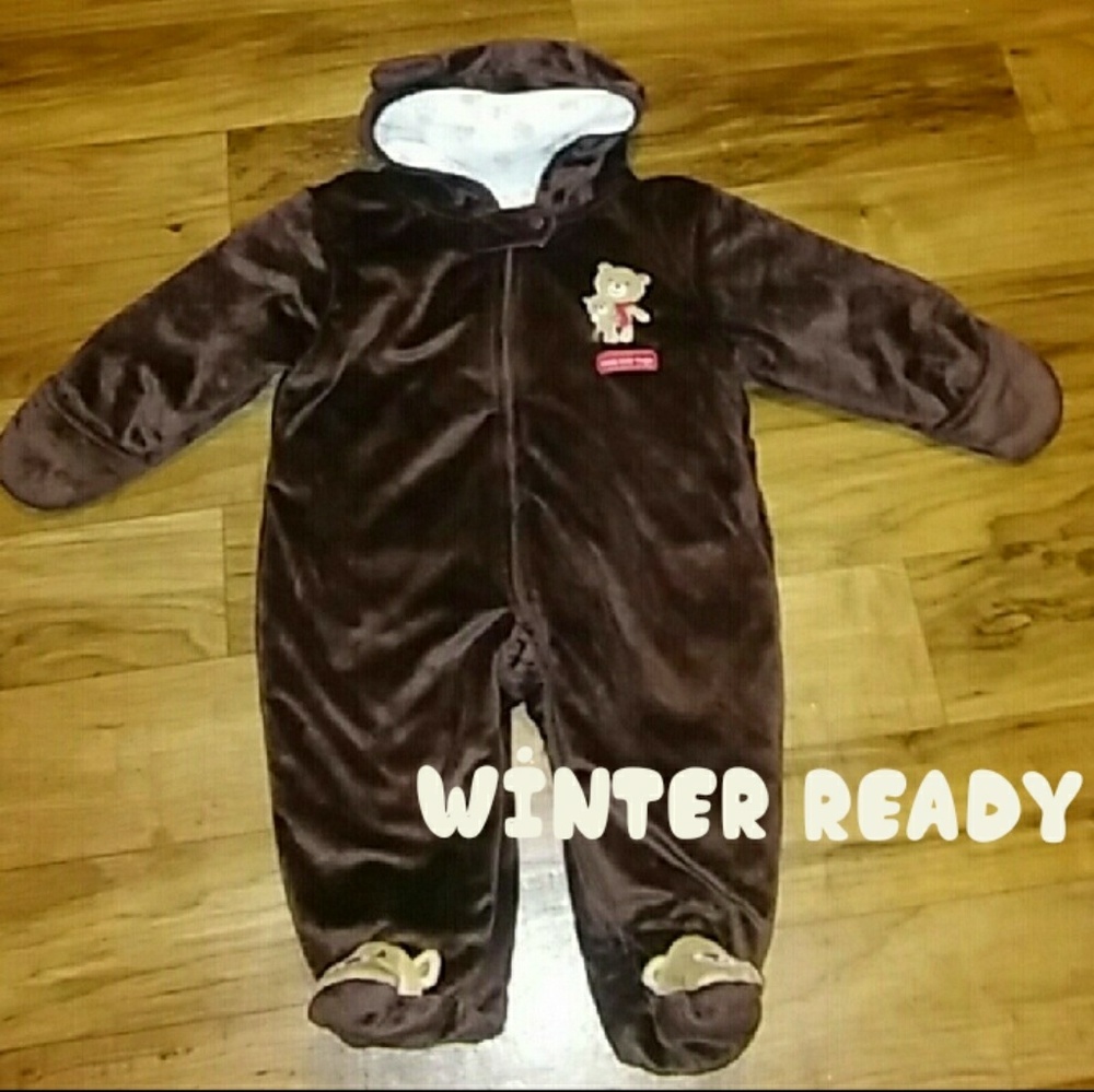 ❄❄9M Carter's warm fall/winter suit