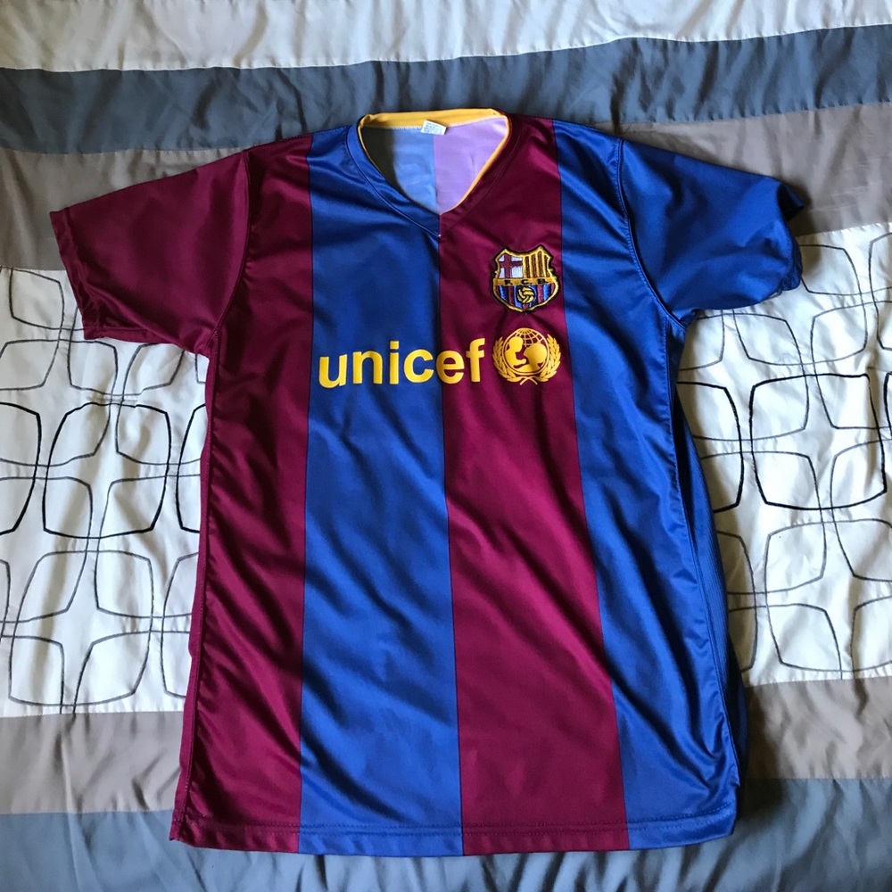 F.C. Barcelona (Messi) Dry-Fit Shirt