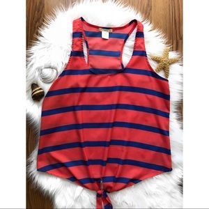 ❤️💙✨Fourth of July ✨Sleeveless Front Tie Top💙❤️