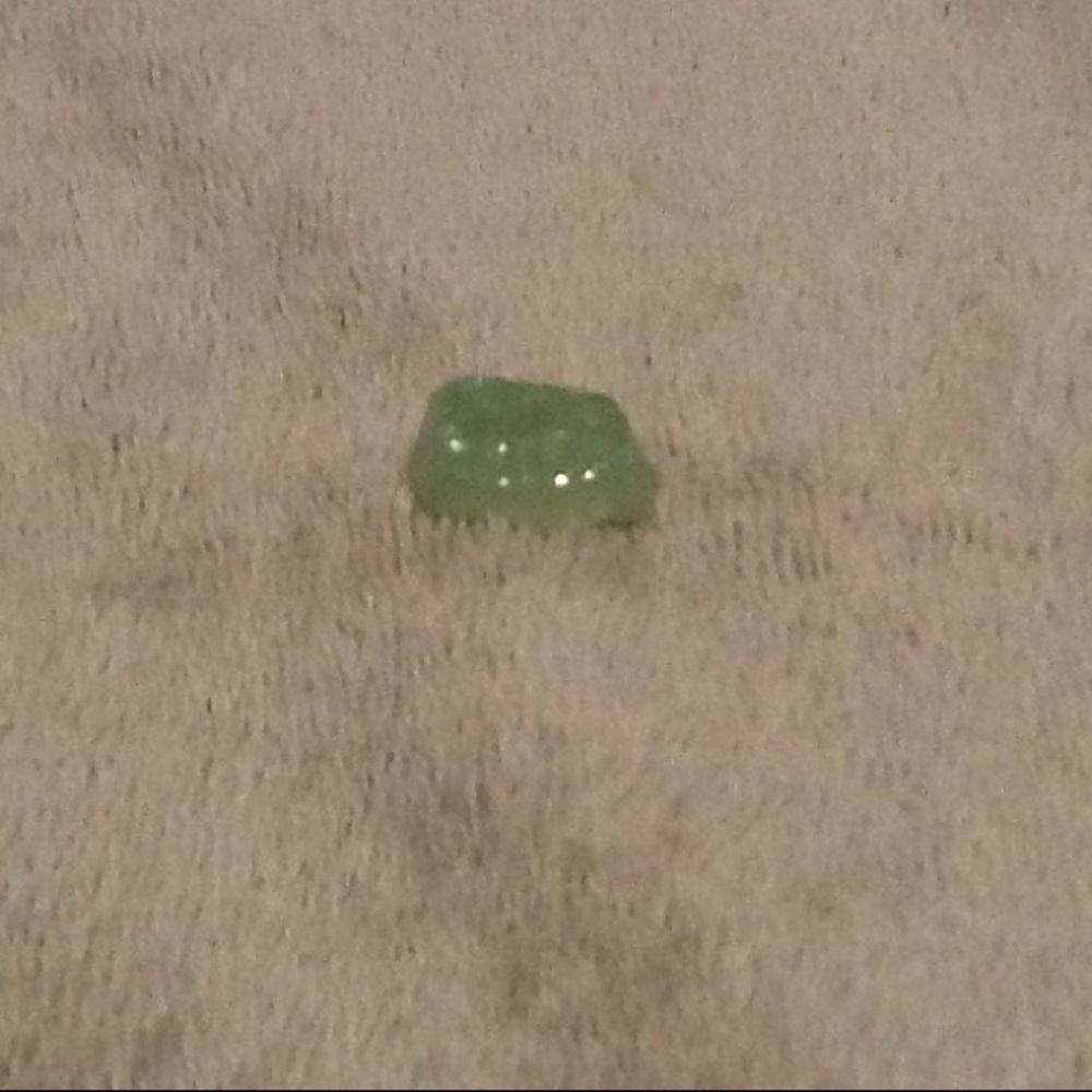 A greenish aquaish crystal