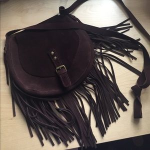 Bethany Mota cross body fringe bag
