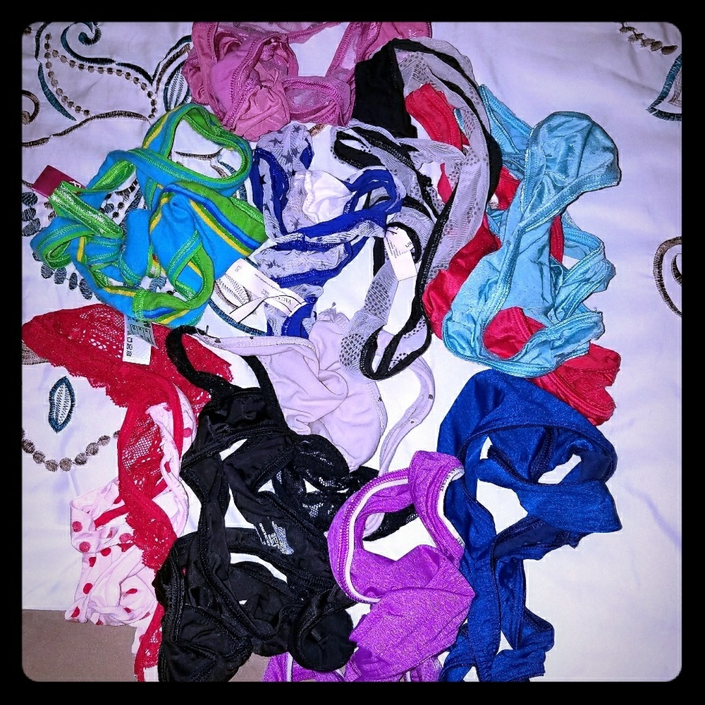 Lot of thong panties