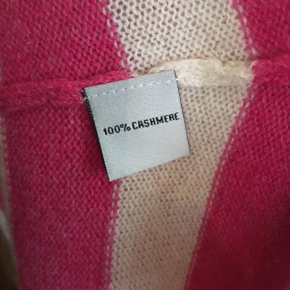 💯% Cashmere Nautical sailboat ⛵️ striped sweater - Picture 5 of 5