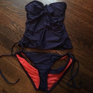 Blue splendid tankini 2 pieces