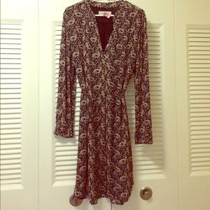 Loft long sleeve dress