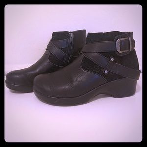 Alegria Leather Ankle Boot