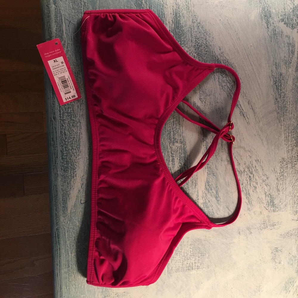 Xhilaration athletic fit bikini top