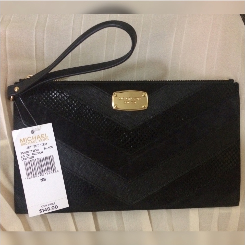 Michael kors clutch wristlet nwt