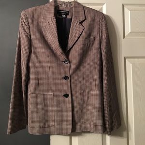LIZ CLAIBORNE MISSES BLAZER JACKET SIZE 8