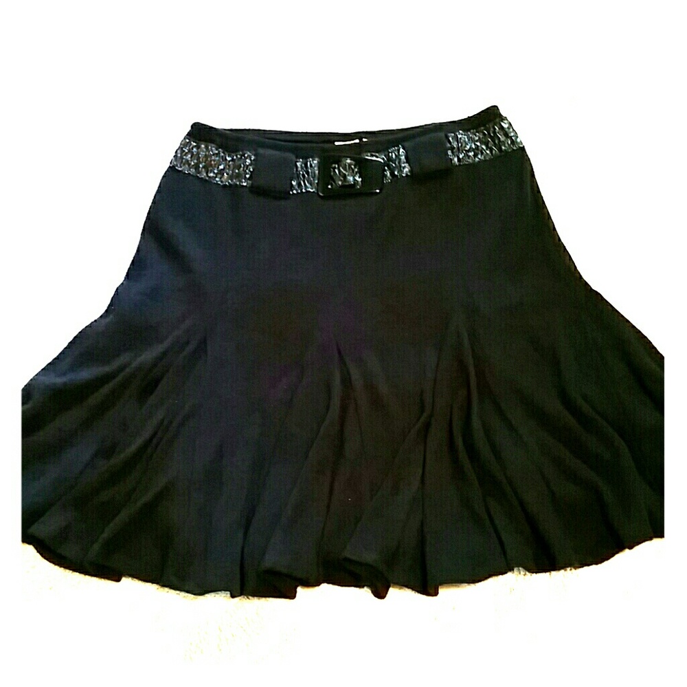 Black sweater skirt