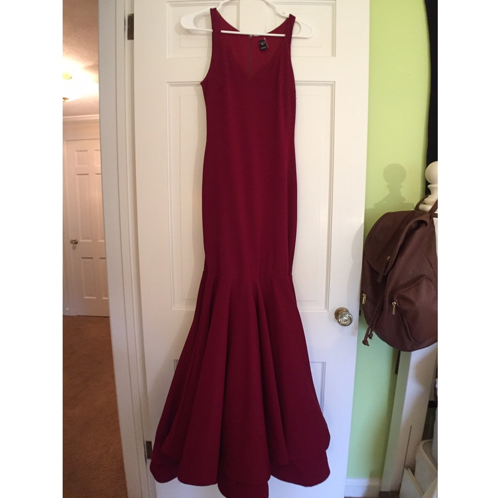 Maroon formal/prom Dress