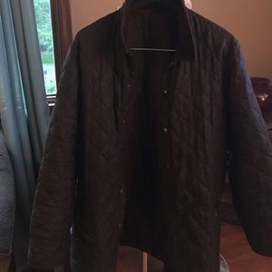 Men's Barbour liddesdale quilted barn jacket - xl