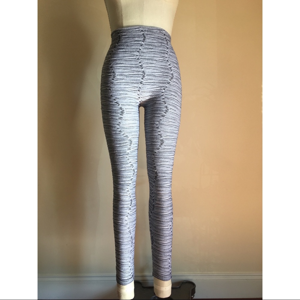 NEW Whitney Eve textured b&w leggings