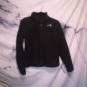 Brown north face jacket