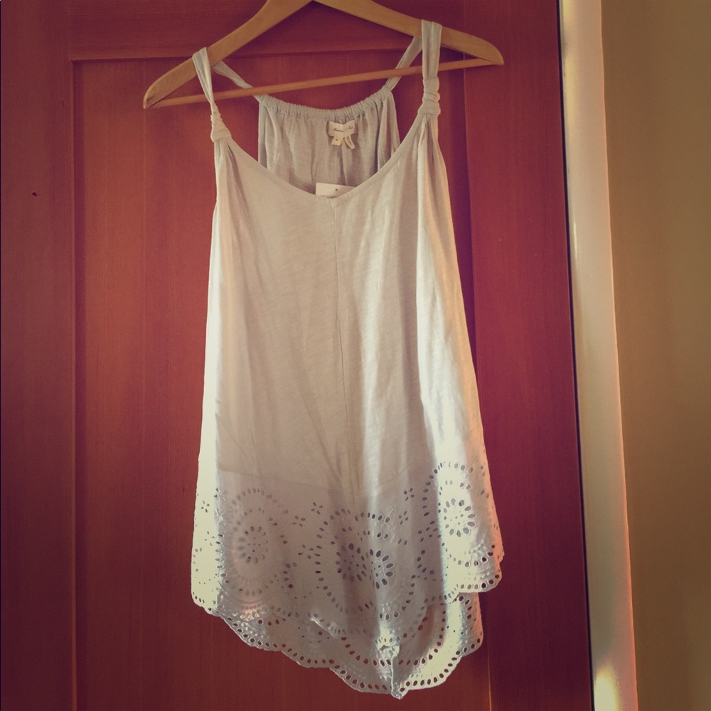 Cotton sleeveless summer top